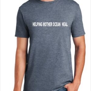 Helping Mother Ocean Heal - Sea Medallion Tshirt (Grey)
